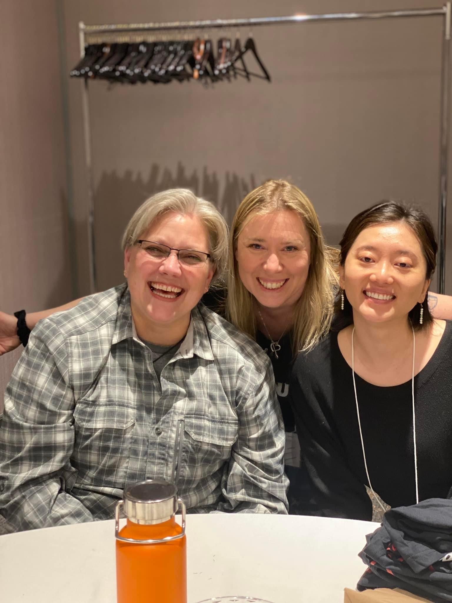 group of women smiling