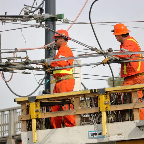 powerline technicians